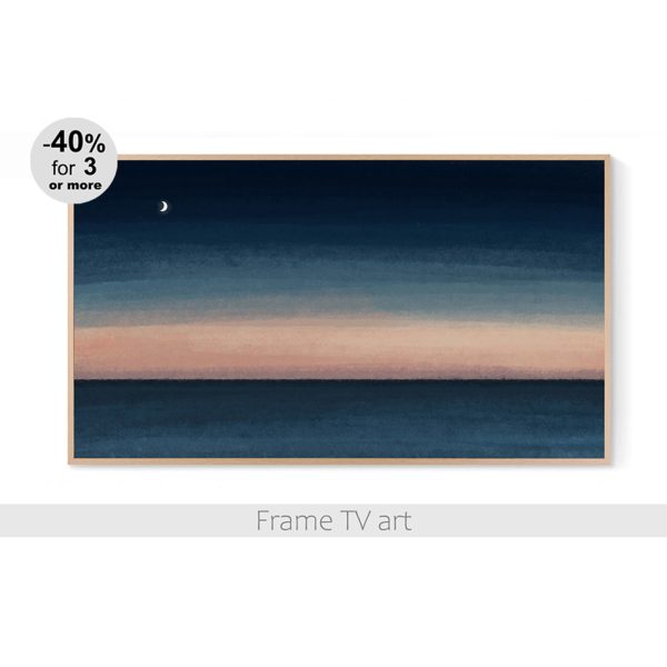Samsung Frame TV art landscape