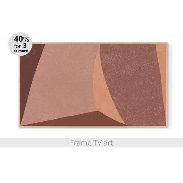 Samsung Frame TV art abstract