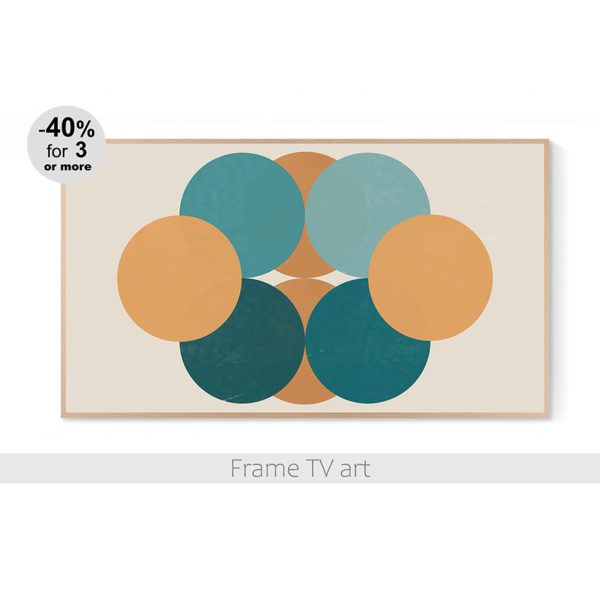 Samsung Frame TV art abstract