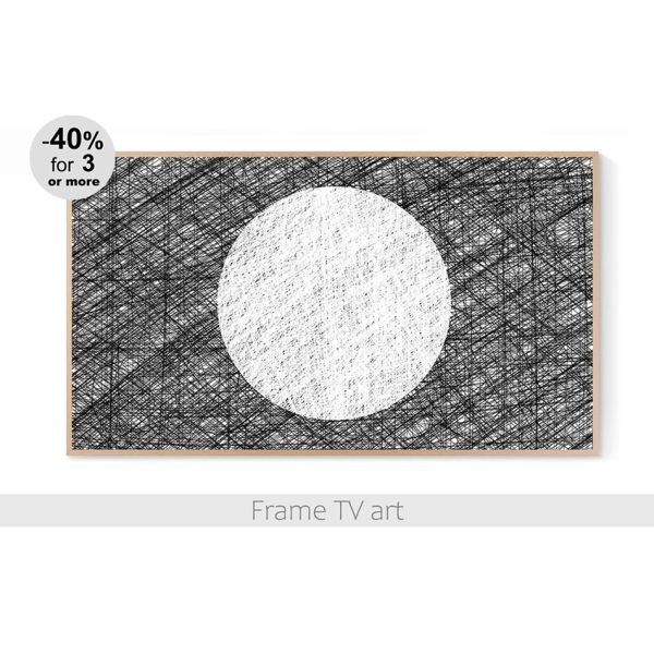 Samsung Frame TV art abstract
