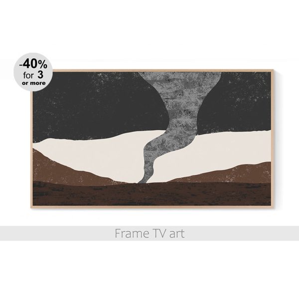 Samsung Frame TV art landscape