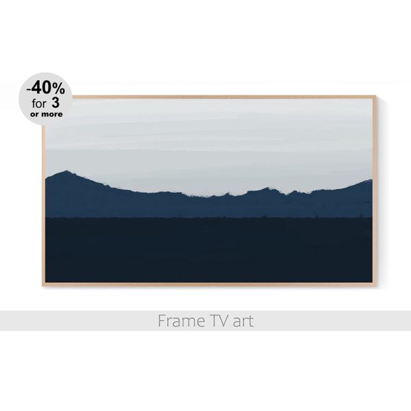 Samsung Frame TV art landscape