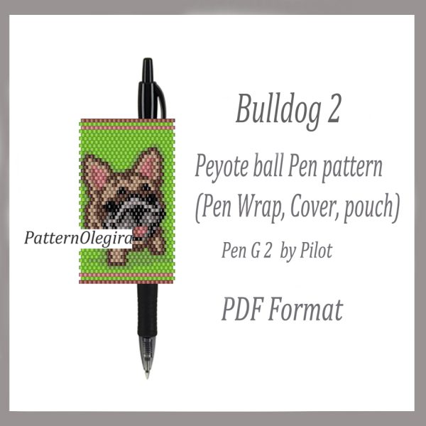 BULLDOG 2 bead pattern PDF file