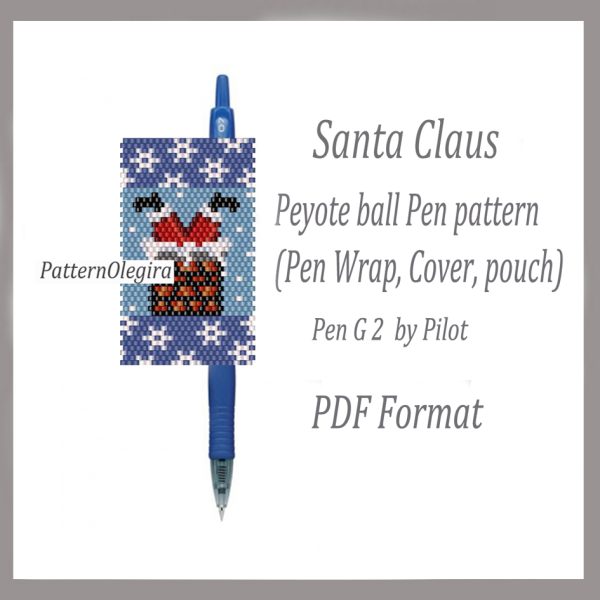 SANTA CLAUS bead pattern PDF file