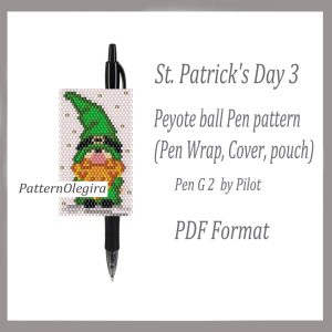 St. Patrick's Day bead pattern PDF file