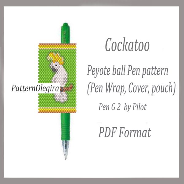 COCKATOO bead pattern Pdf file