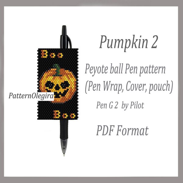 PUMPKIN 2 bead patterns PDF file