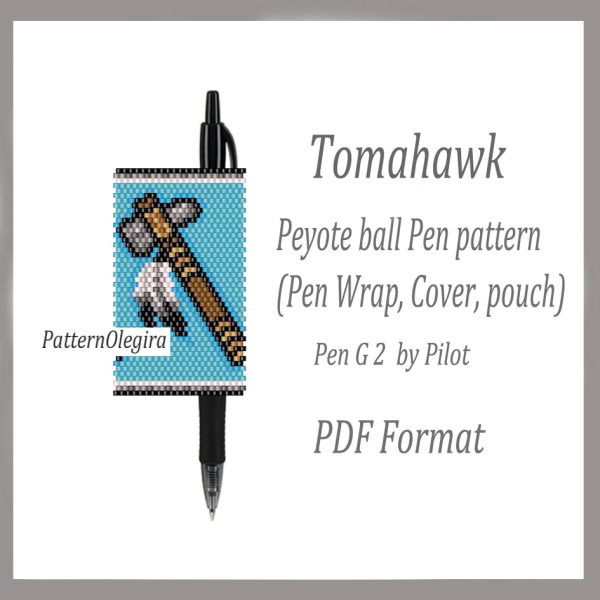 TOMAHAWK bead pattern PDF file