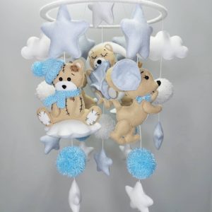 teddy bear mobile