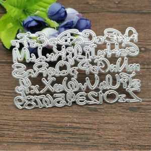 Alphabet Letter Metal Cutting Dies for Scrapbooking, Cut Die Mold, Scrapbooking Die, Paper Craft Cutting Die