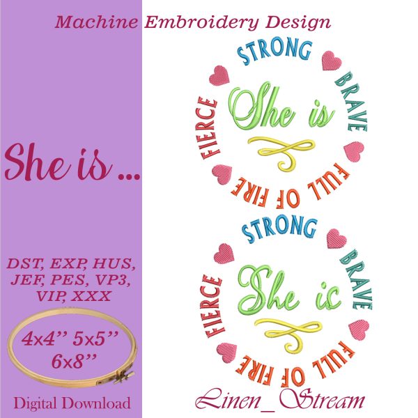 She is