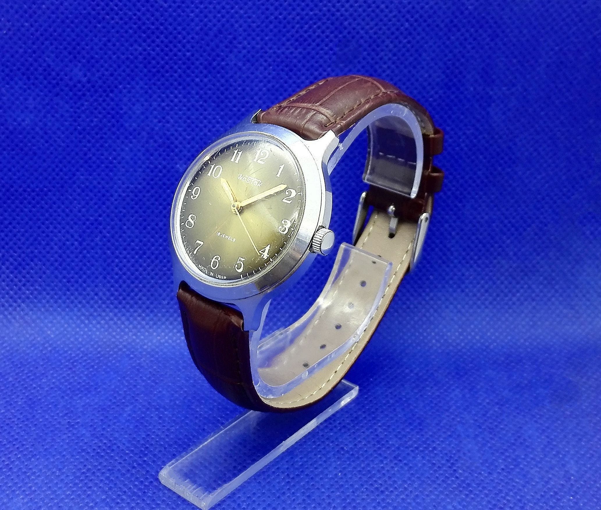 Soviet Watch Vostok.Vintage Mens Wrist Watch.Russian watches