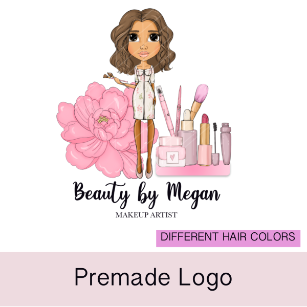 makeup logo design