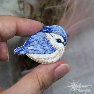 Bird brooch