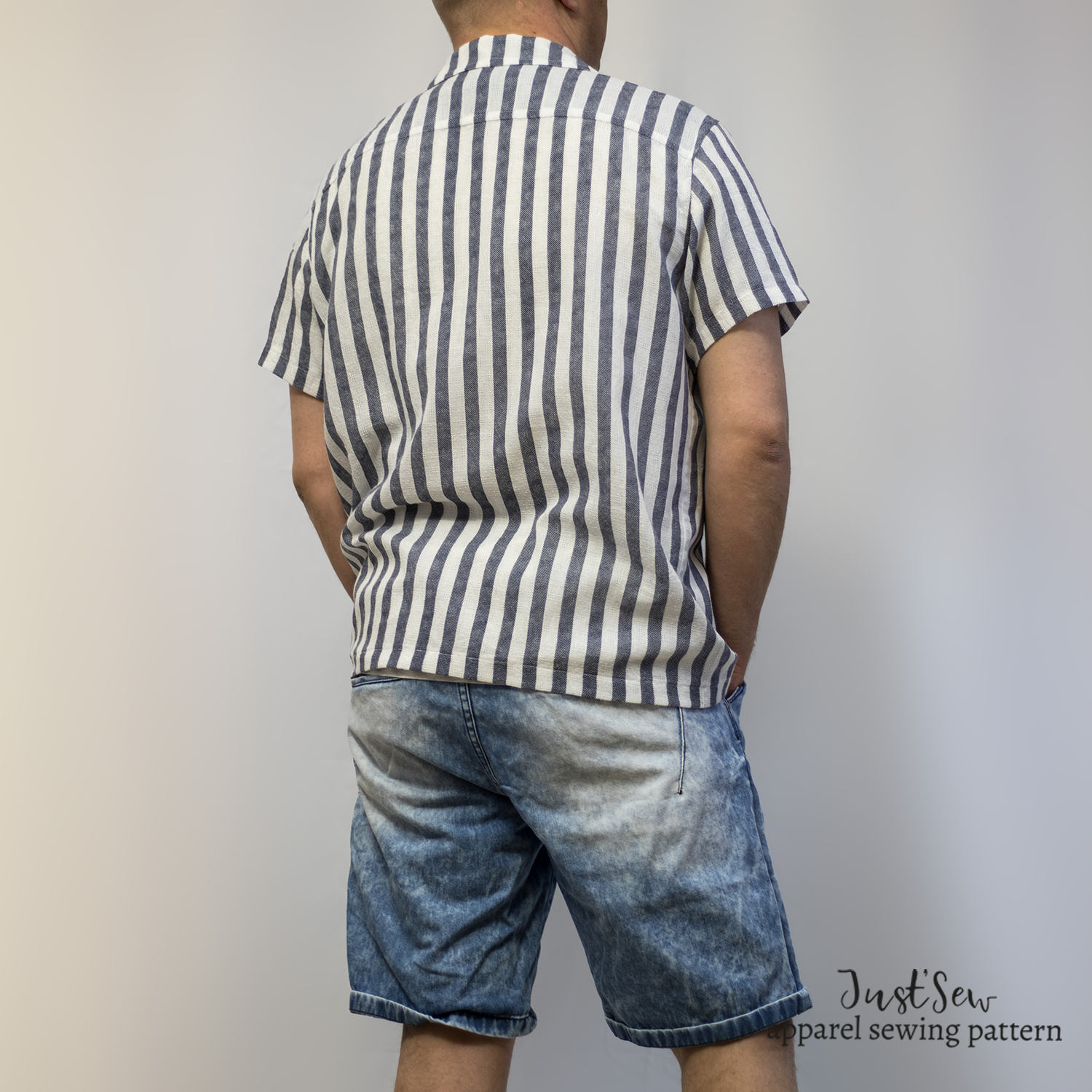 Men's shirt sewing pattern | Including step-by-step sewing tutorials 6 Men's shirt sewing pattern | Including step-by-step sewing tutorials - Image 6