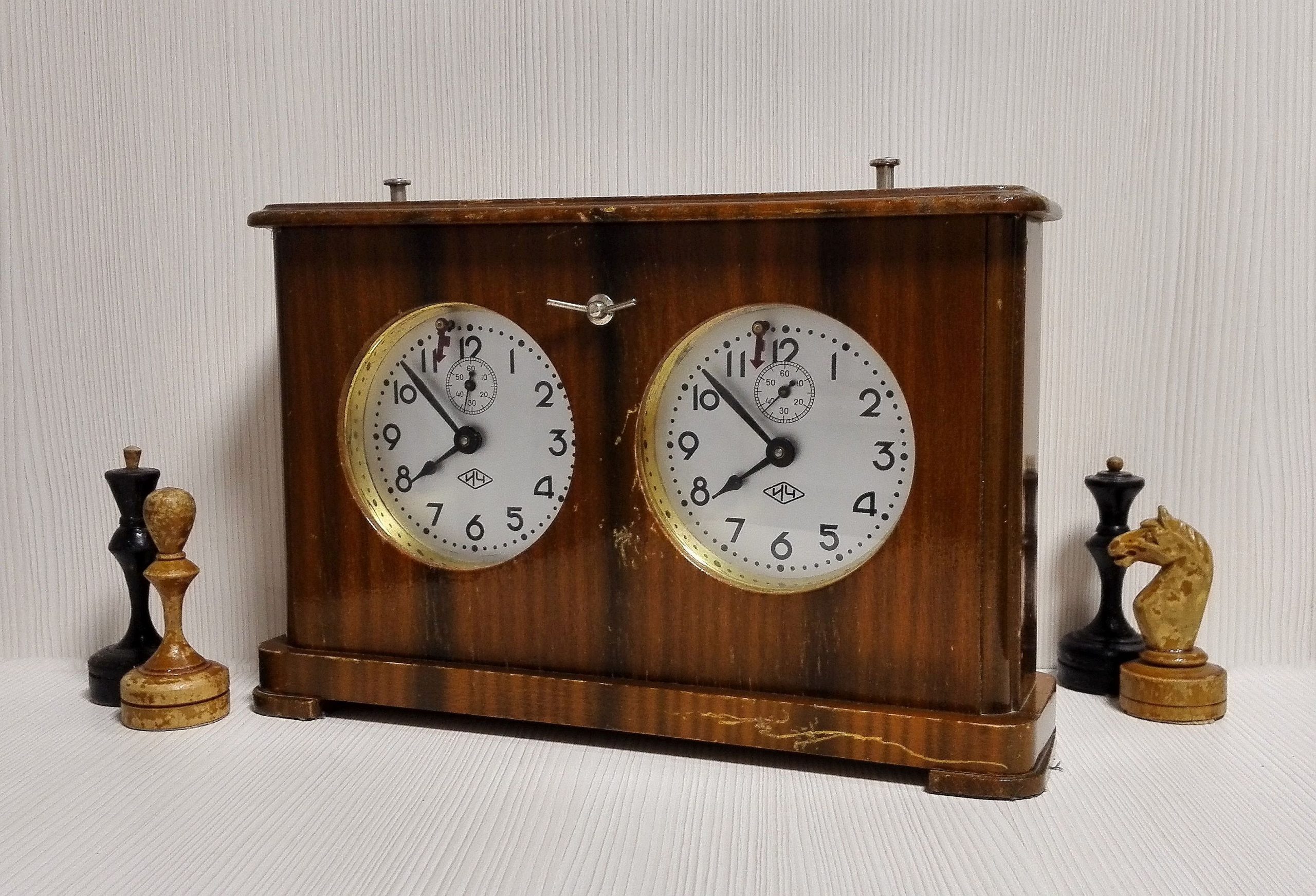 Soviet Wooden Chess Clock. Vintage Chess Clock. Chess Timer