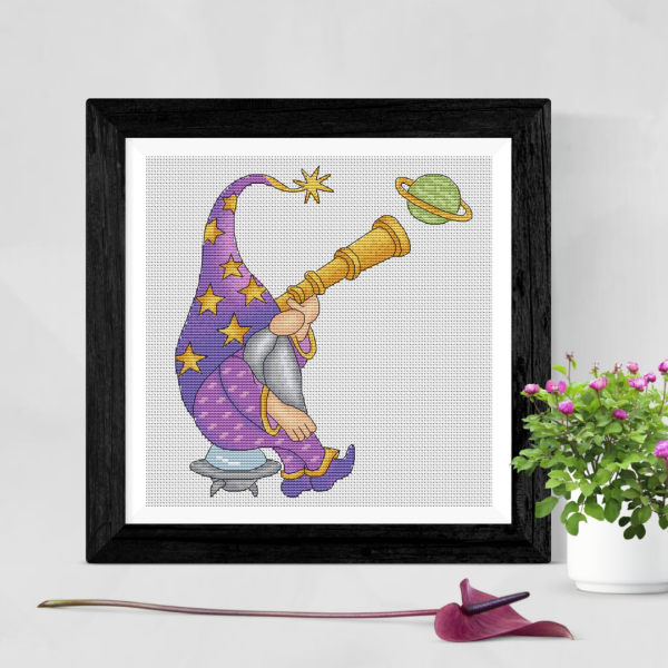 astronomer cross stitch