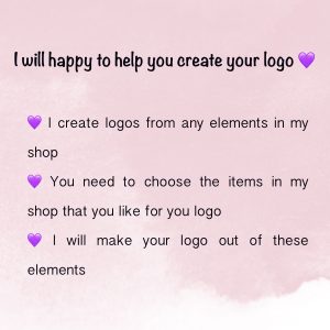 Beautiful custom logo design for small business