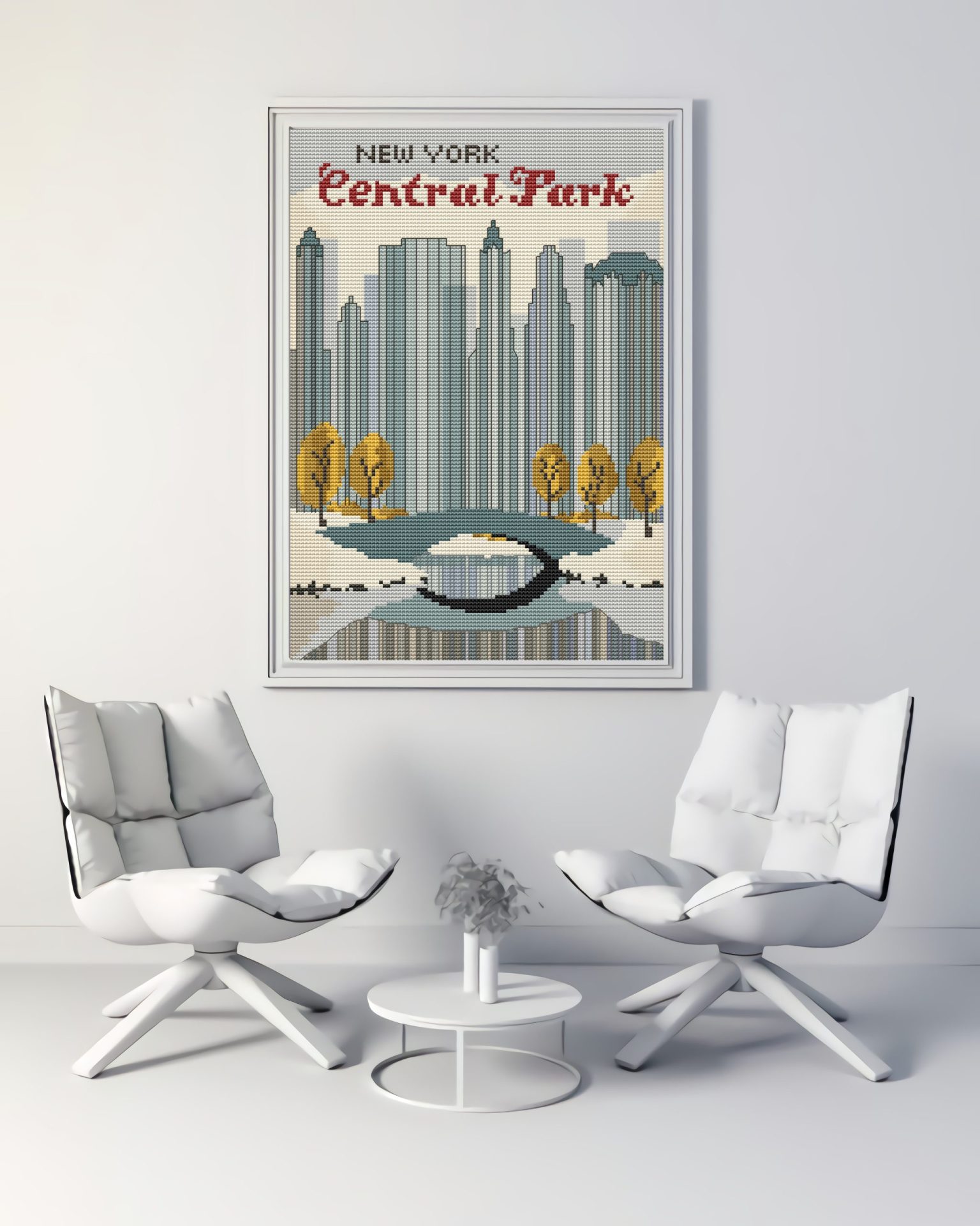 Cross-stitch pattern New york Central park! This PDF file is available for instant download.2022 3 New york Central park