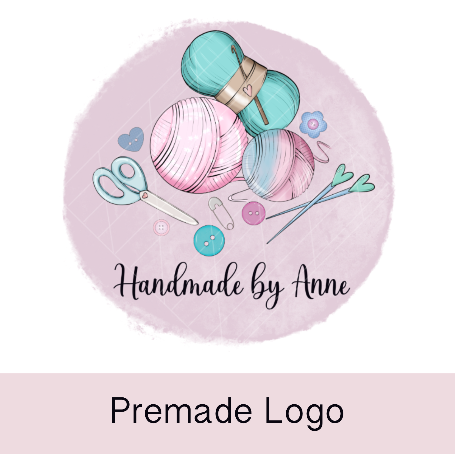 Set For Handmade Logo Template, Elements And Accessories For Crocheting And  Knitting. Royalty Free SVG, Cliparts, Vectors, and Stock Illustration.  Image 119336325.