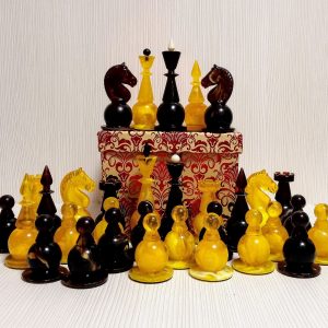 ATTACHMENT DETAILS large-soviet-amber-chess