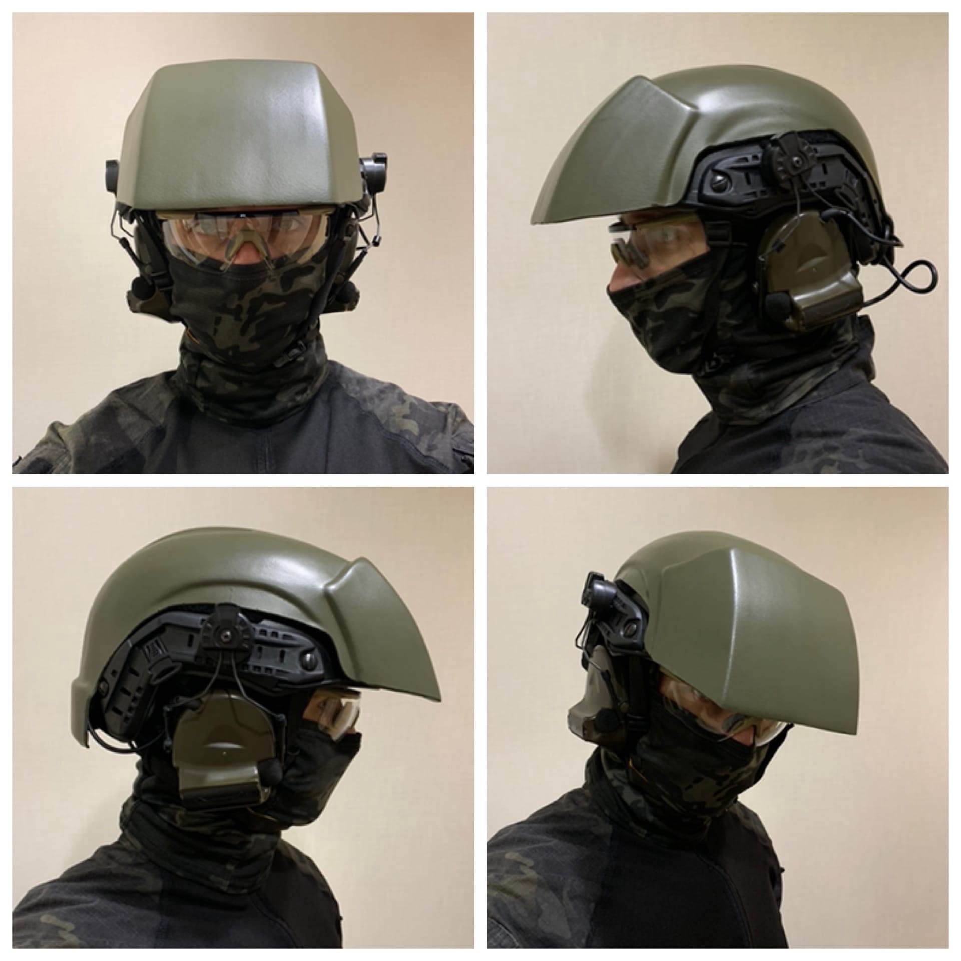 HALO UNSC marine helmet for airsoft and cosplay - Crealandia