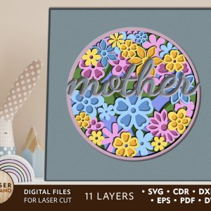 Mother Shadow Box,Cut Files for Mothers Day,Gift for Mom