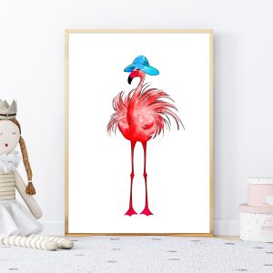 Pink flamingo