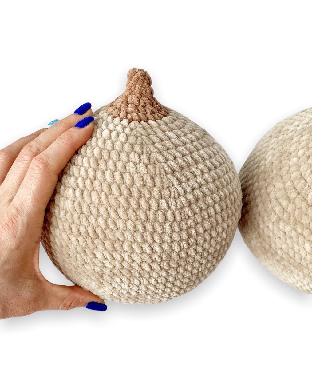 Crochet boobs pattern, Amigurumi pattern 4 Crochet amigurumi boobs pattern