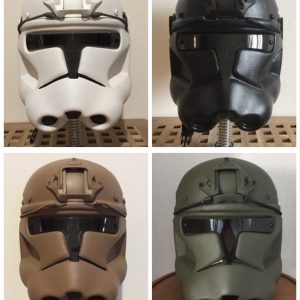 Clonetrooper ph2 helmet or mask for airsoft and cosplay