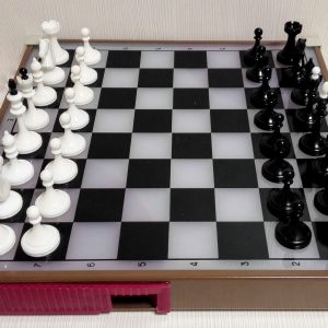 Soviet Vintage chess set. Olympics 1980 Moscow.Rare Antique Chess