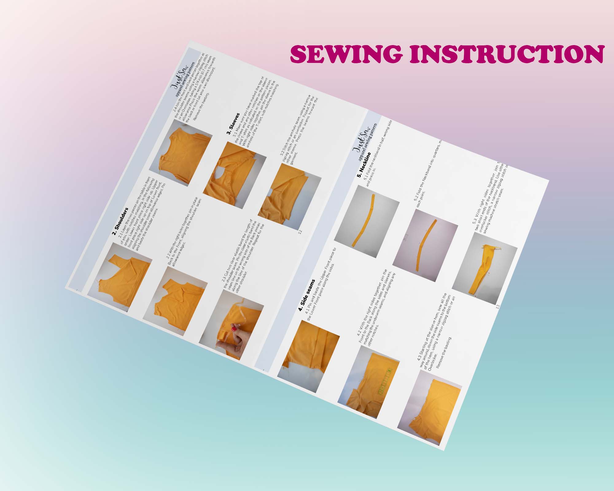 Nursing top sewing pattern| Including step-by-step sewing tutorials 7 Nursing top sewing pattern| Including step-by-step sewing tutorials - Image 7