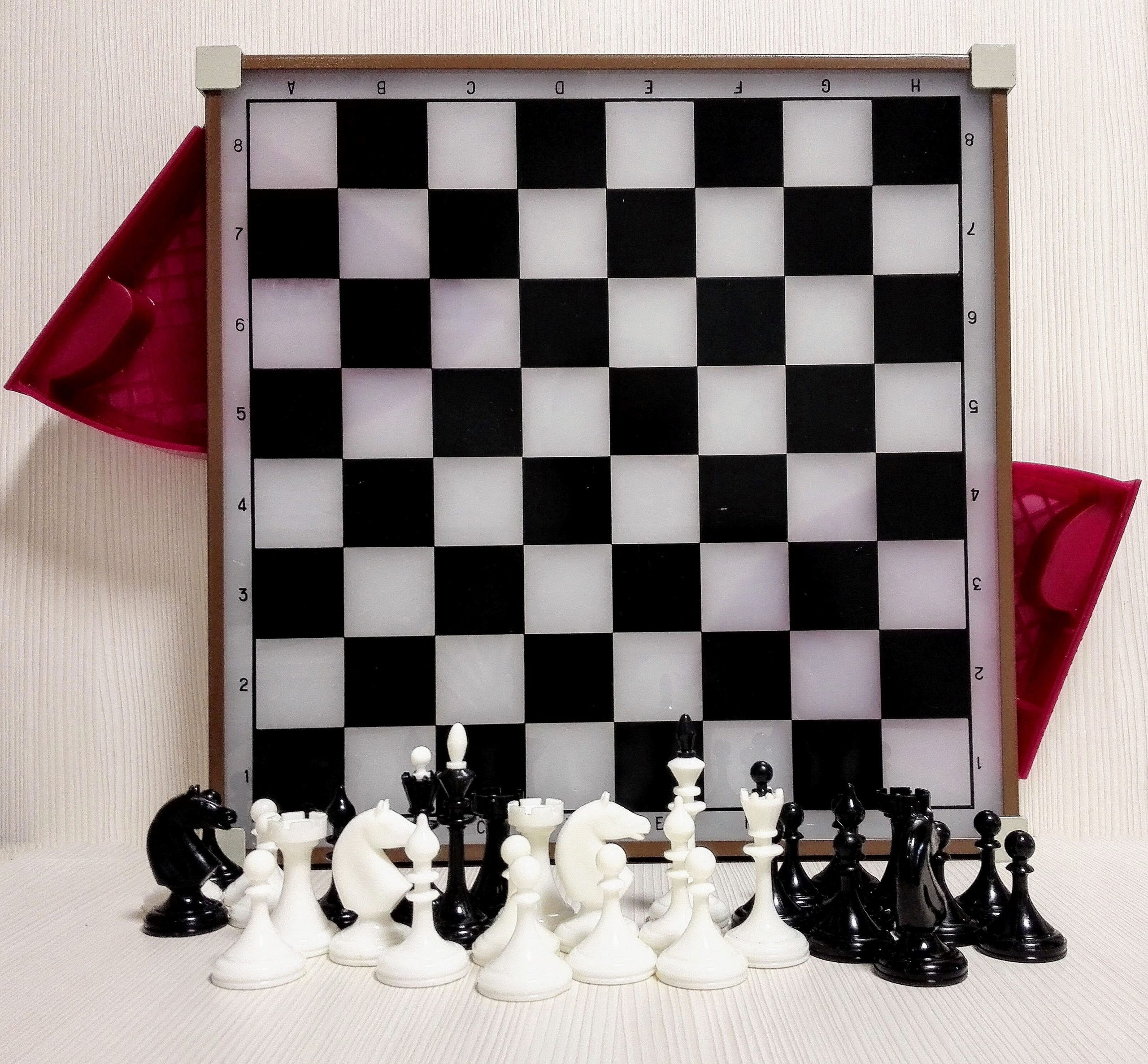  FEANG Checkers Set International Chess Checkers