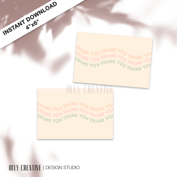 thank you card