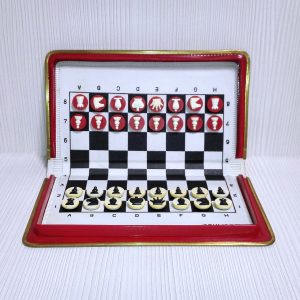 Soviet Pocket Magnetic Chess.Russian Travel chess Simza.Old Chess