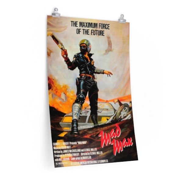 Mad Max movie poster digital download