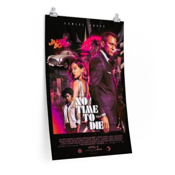 James Bond movie poster No time to die digital download
