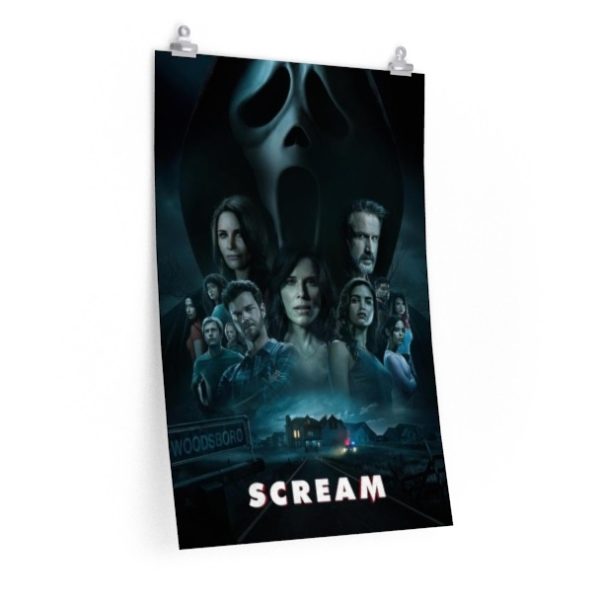 Scream movie poster digital download