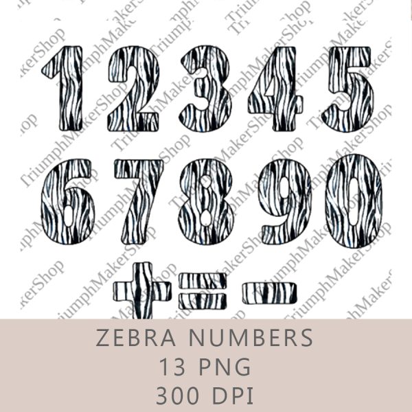 ZEBRA NUMBERS