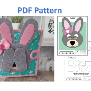 Baby book pdf pattern Personalised felt quiet book educational felt book felt busy book baby activity book