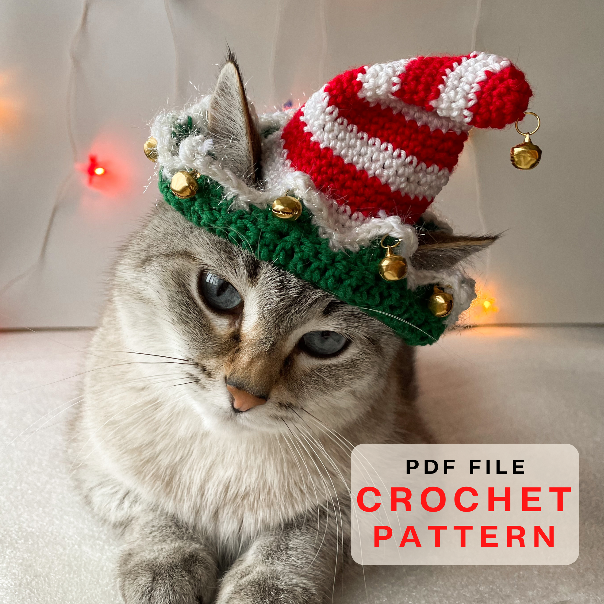 Cat elf hat best sale