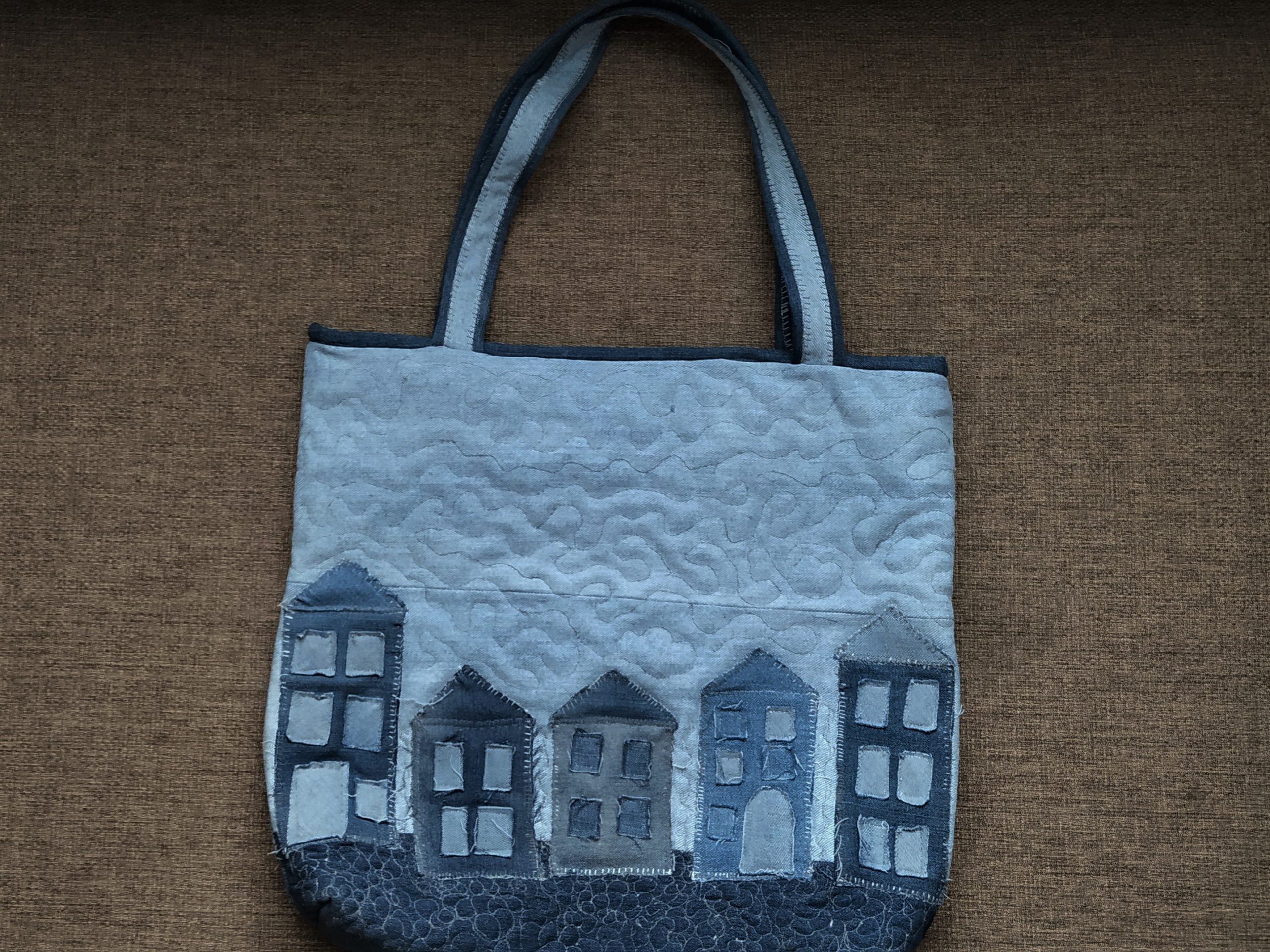 Pretty Project Bag for Embroidery Process - Crealandia
