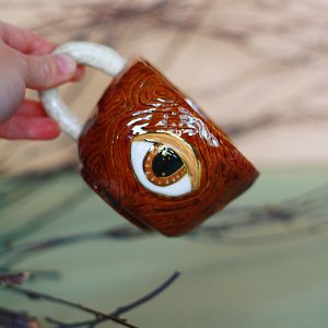 Home 1291 Eye Of the Woods Ceramic Cup