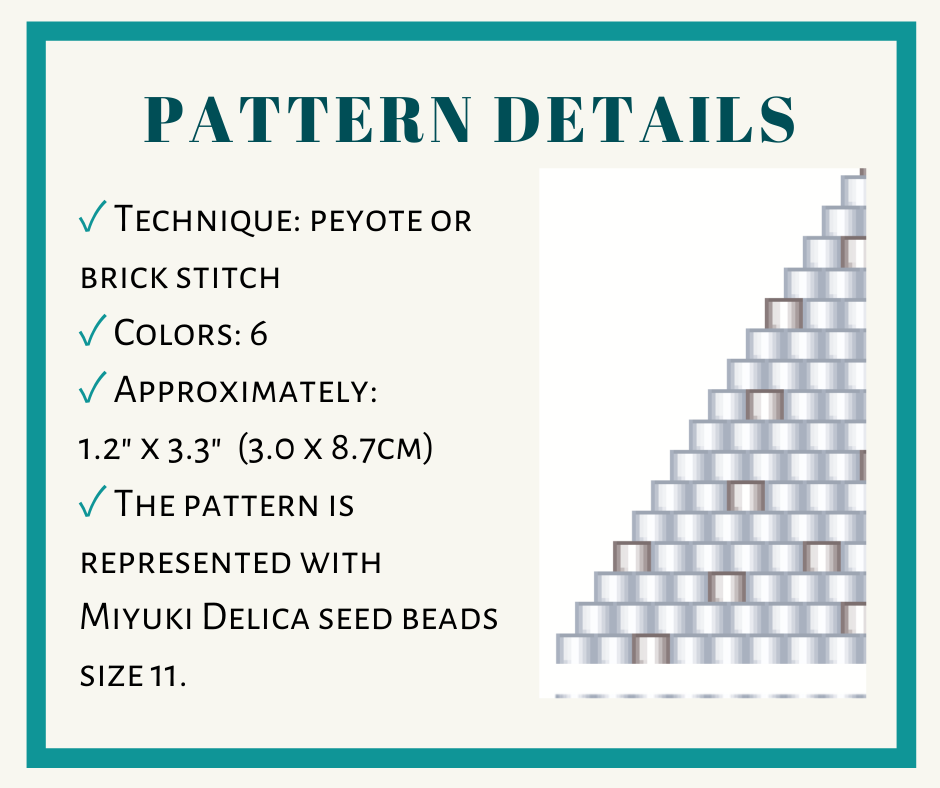 Blue butterfly fringe earrings bead pattern 2 earringsbeadpattern
