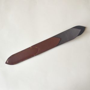 Spanking leather paddle Slapper triple Handmade BDSM gift