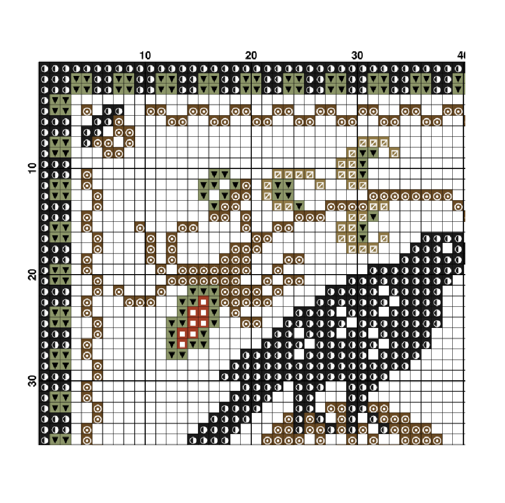 Cross Stitch Pattern Sampler Autumn Embroidery Pumpkins Digital PDF File 167 4 Cross Stitch Pattern Sampler Autumn Embroidery Pumpkins Digital PDF File 167 - Image 4