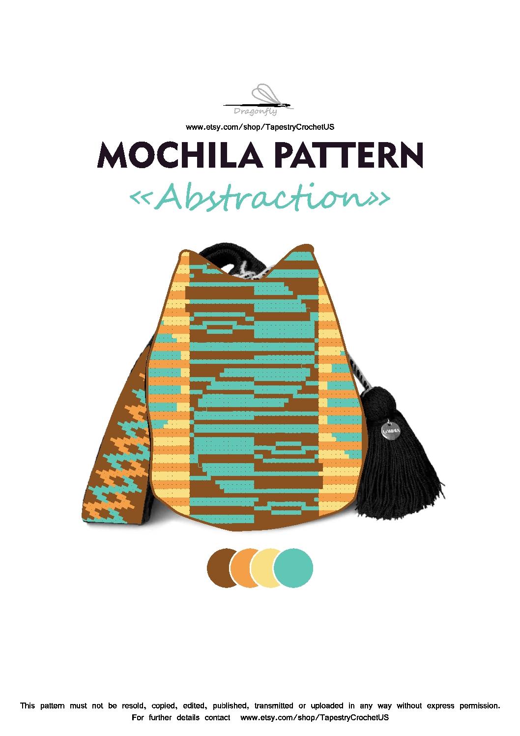 Wayuu mochila bag patterns / Set Abstraction 4 wayuu mochila bag patterns tapestry crochet bag patterns Colourful Wayuu Bags to Crochet
