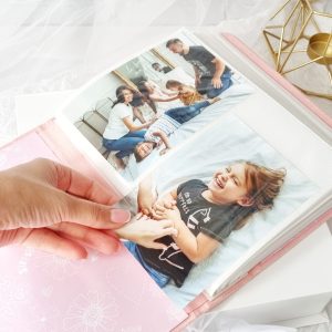 Personalized baby photo album.Custom baby girl gift.Gift for new baby