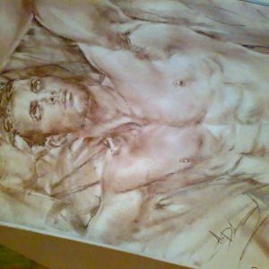 Original gay art, male torso, armpits, sexy beauty boy, great body aand look.