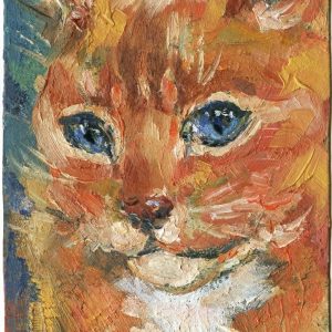 ACEO Original Art Little Oil Painting